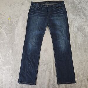 Lucky Brand Womens Jeans 14/32 Blue Ankle‎ Sweet Straight Casual Normcore